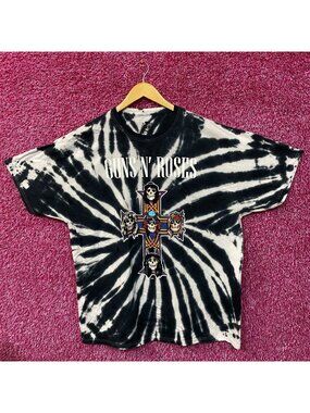 Guns N Roses Appetite for Destruction Tie Dye T-Shirt 2XL